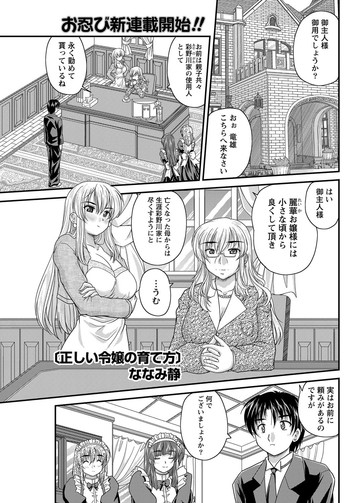 [Nanami Shizuka] Tadashii Reijou no Sodatekata Ch. 1-8