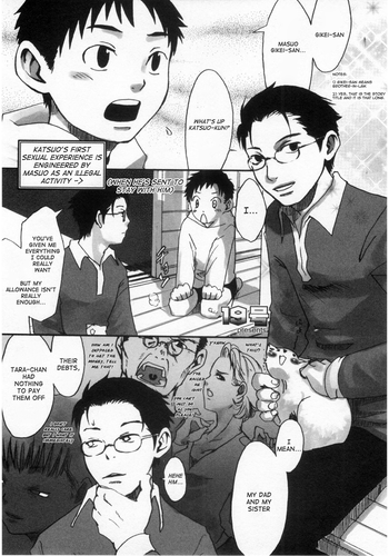 Tsukumo Gou (BOX) - Katsuo's First Sexual Experience [ENG]