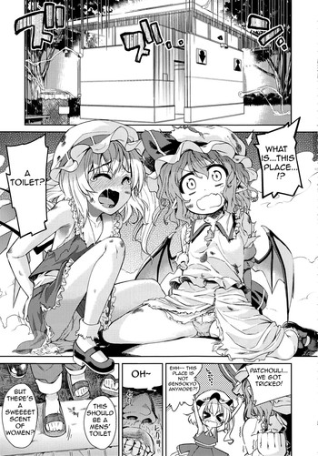 (Reitaisai 9) [Yumemigokoti, Youmusya (Mikage Baku, Gengorou)] Koushuu Benjo (Touhou Project) [English] [atomicpuppy]
