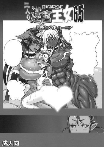 (Futaket 9) [Arsenothelus (Rebis)] Futari no Meikyuu Oujo 6.5 ~Devil Maid Yunia~ + Paper