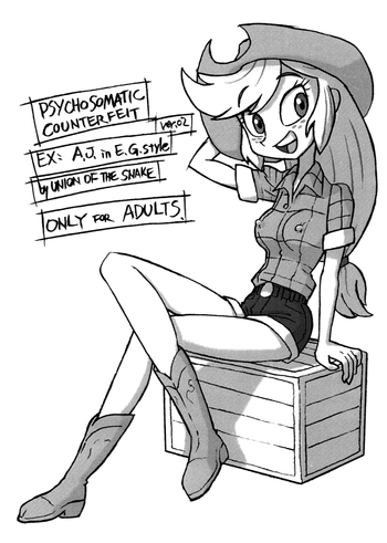 [Union of the Snake (Shinda Mane)] Psychosomatic Counterfeit EX: A.J. in E.G. Style (Ver. 02)　(ENG) (In Progress)