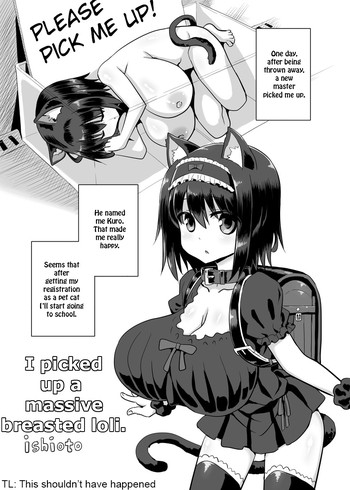 [Ishioto] Loli Kyonyuu Hirotta. [English] [TSHH]