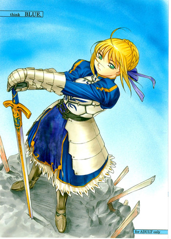 (C66) [Soreya (Nishitsuki Tsutomu)] think BLUE (Fate/stay night)