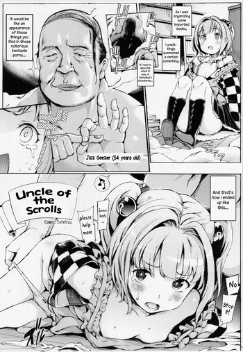 (Reitaisai 12) [Kuma-tan Flash! (Satetsu)] Oji-san of Scroll | Uncle of the Scrolls (Gensoukyou ni Tanetsuke Oji-san ga Yattekita YA-YA-YA) (Touhou Project) [English]