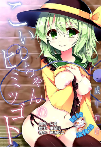 (C89) [Aoirokanata (Shikitani Asuka)] Koishi-chan no Himitsugoto (Touhou Project) [Chinese] [脸肿汉化组] cover