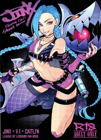 (FF23) [Turtle.Fish.Paint (Hirame Sensei)] JINX Come On! Shoot Faster (League of Legends) [English] [HerpaDerpMan] [Colorized]