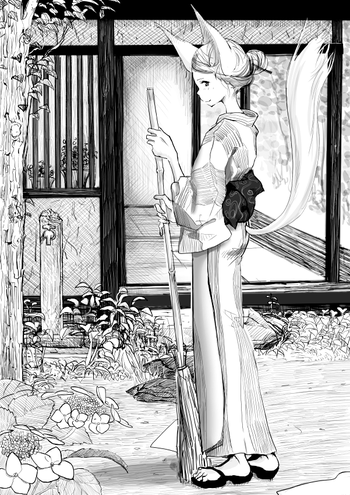 [Dhibi] Kemo Ane × Shotaero Manga 2 Zenpen [English] [B.E.C. Scans]