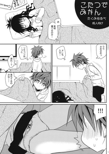 (C81) [Takumi na Muchi] Kotatsu de Mikan (To LOVE-Ru)