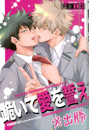 (C90) [Itadaki Cat (Nekota Kojirow)] Hizamazuite Ai o Chikae (My Hero Academia)