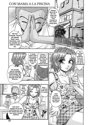 Mom At The Pool [English] [Rewrite]