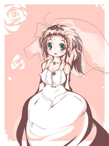 [Delta-TSF] (Sex Conversion process) The bride Transforms (into a man) [English] [desudesu]
