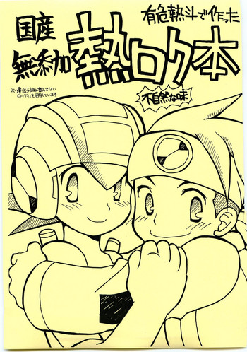 [Hikari Natto (Hikota)] Yuuki Netto de Tsukutta Kokusan Mutenka NetsuRoku Hon Fushizenna Aji (Rockman.EXE)