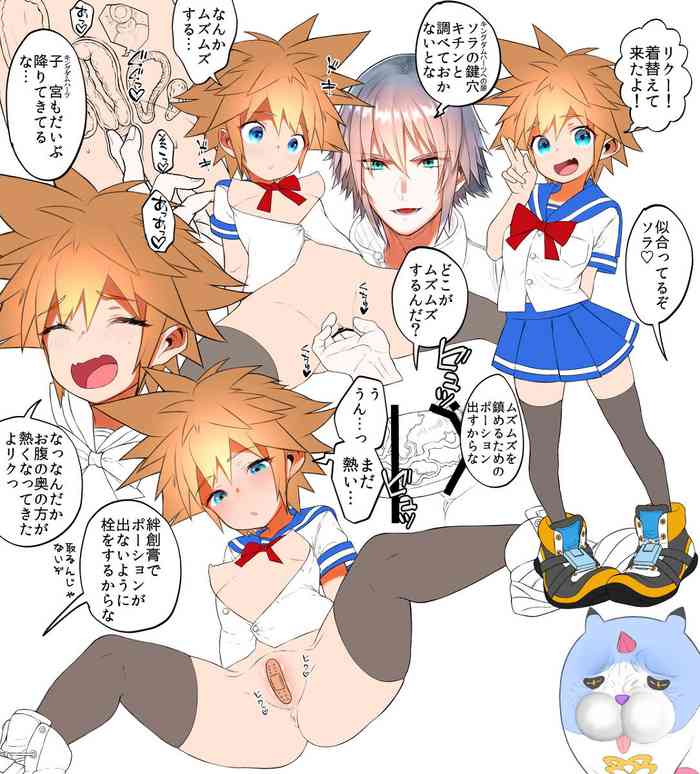 [4-Nichi-me nishi-ra 01 a] [45-Mai] KH Sora TS matome (kingdom hearts]