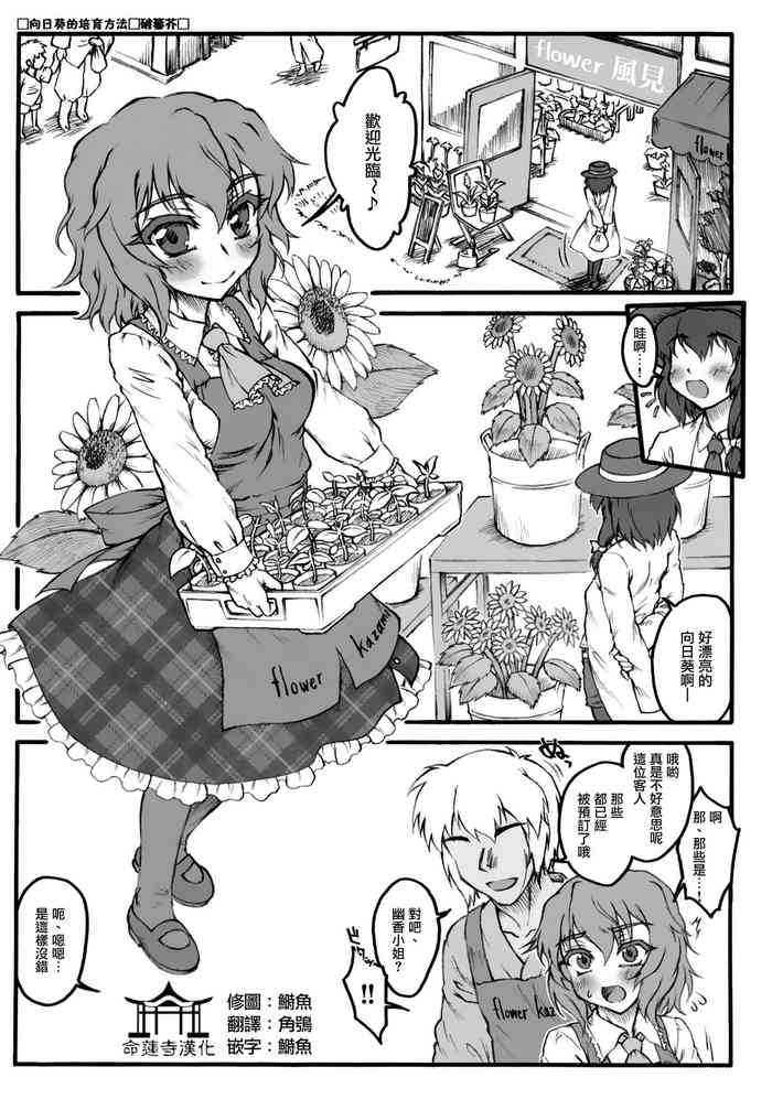 (C84) [Avion Village (Yaburebouki Akuta)] Himawari no Sodatekata (Touhou Kichiku Ryoujoku Botebara Goudou) (Touhou Project) [Chinese] [命蓮寺漢化組]