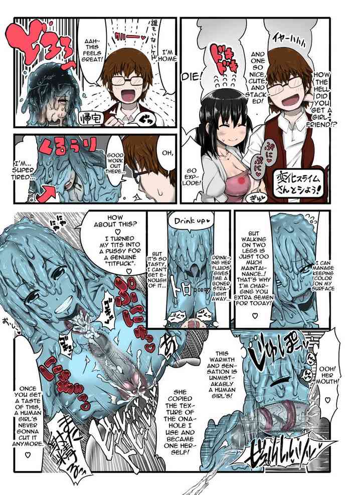 [Ron] Henka Slime-Chan to Shiyou [English] [constantly] [Colorized]