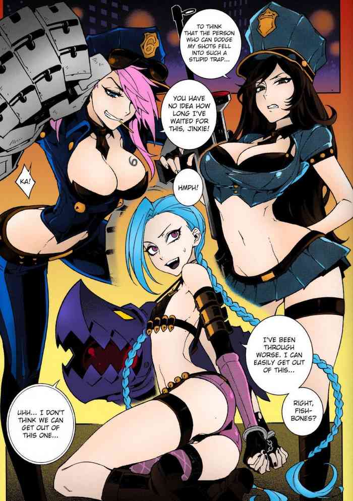 JINX Come On! Shoot Faster (League of Legends) English [Turtle.Fish.Paint (Hirame Sensei)] [[HerpaDerpMan] [Colorized] [Decensored] TeenSpiritHentai