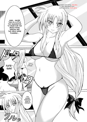 [Bitch Bokujou (Bokujou Nushi K)] Chotto Bitch na Fate Mama (Mahou Shoujo Lyrical Nanoha StrikerS) [English] [desudesu]