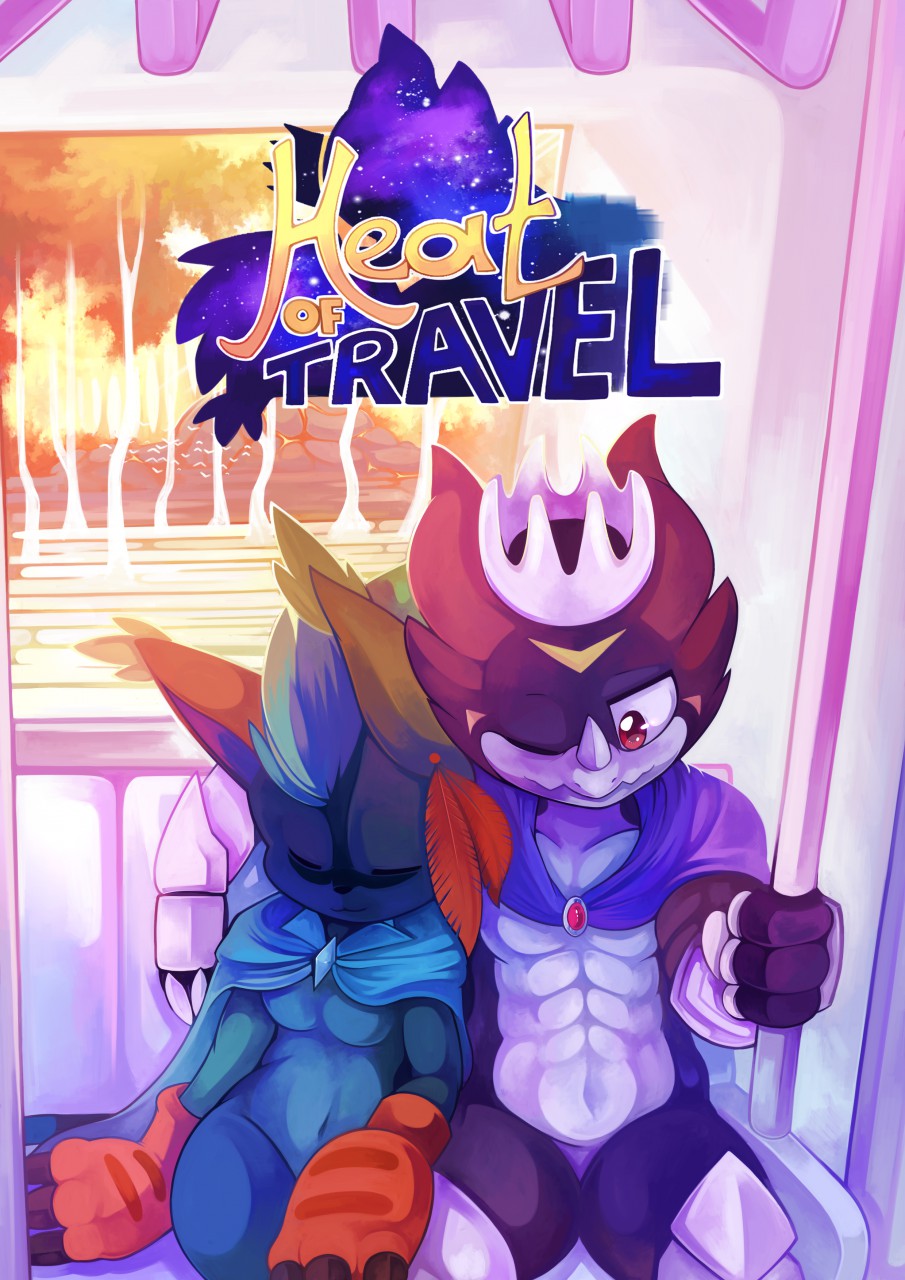 Heat of Travel (Digimon) by HerThatDraws