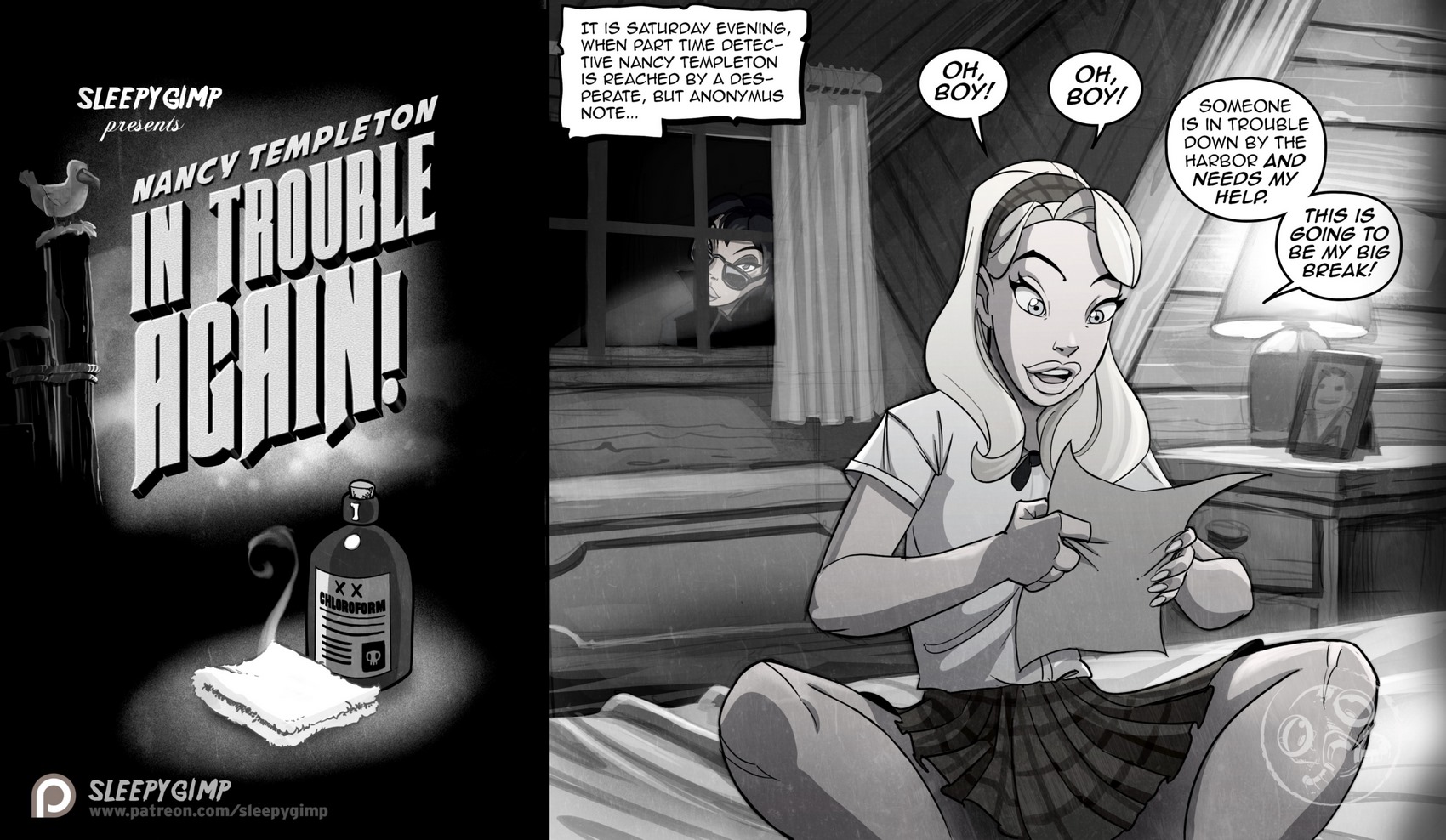 Nancy Templeton In Trouble Again – SleepyGimp