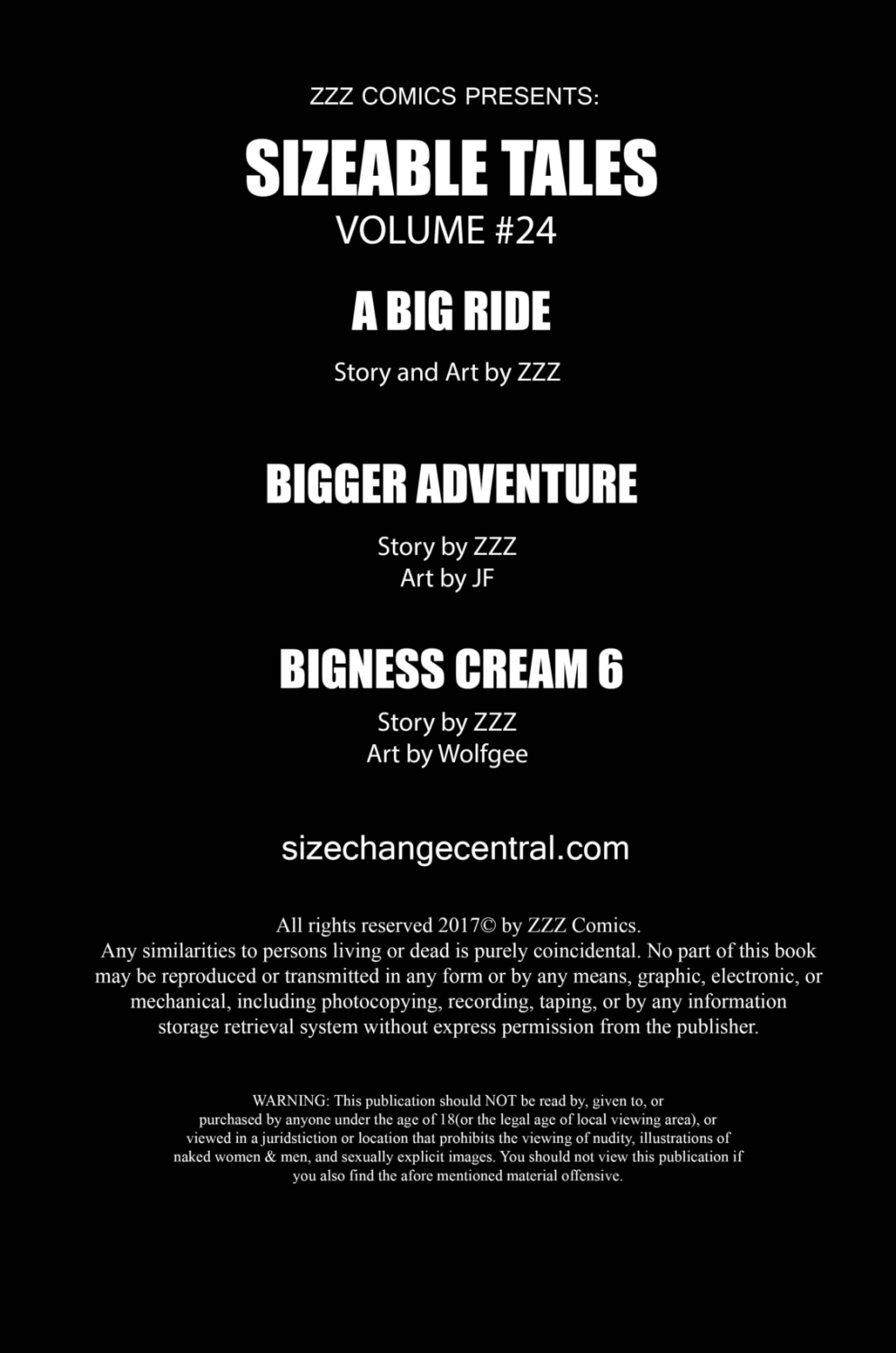 ZZZ- Sizeable Tales 24 – A Big Ride