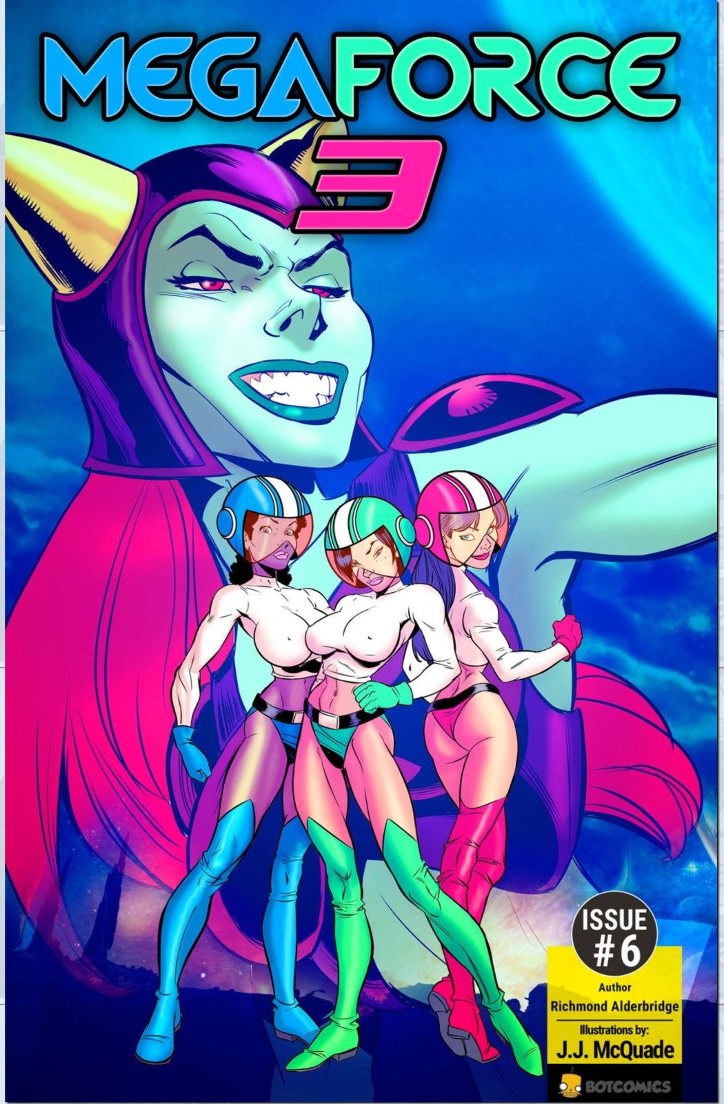 Mega Force Three Issue 6- Bot