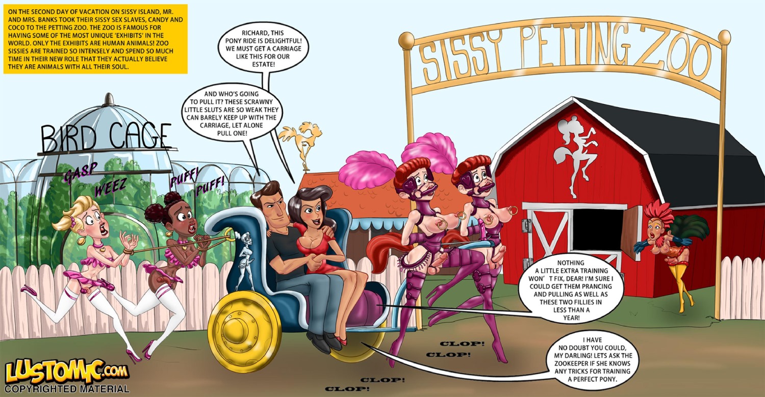 Sissy Island Petting Zoo- Lustomic