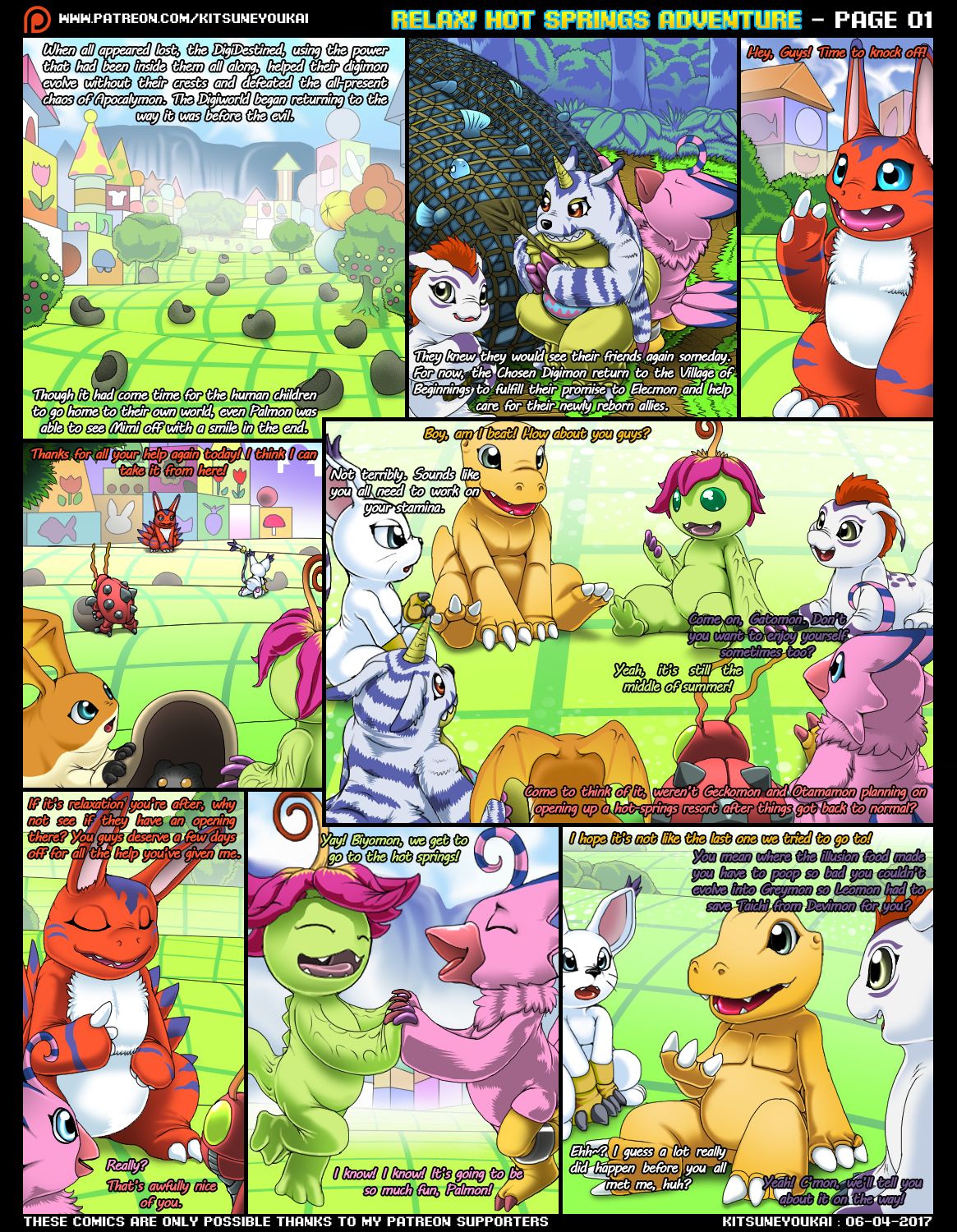 Relax! Hot Springs Adventure- Kitsuneyoukai