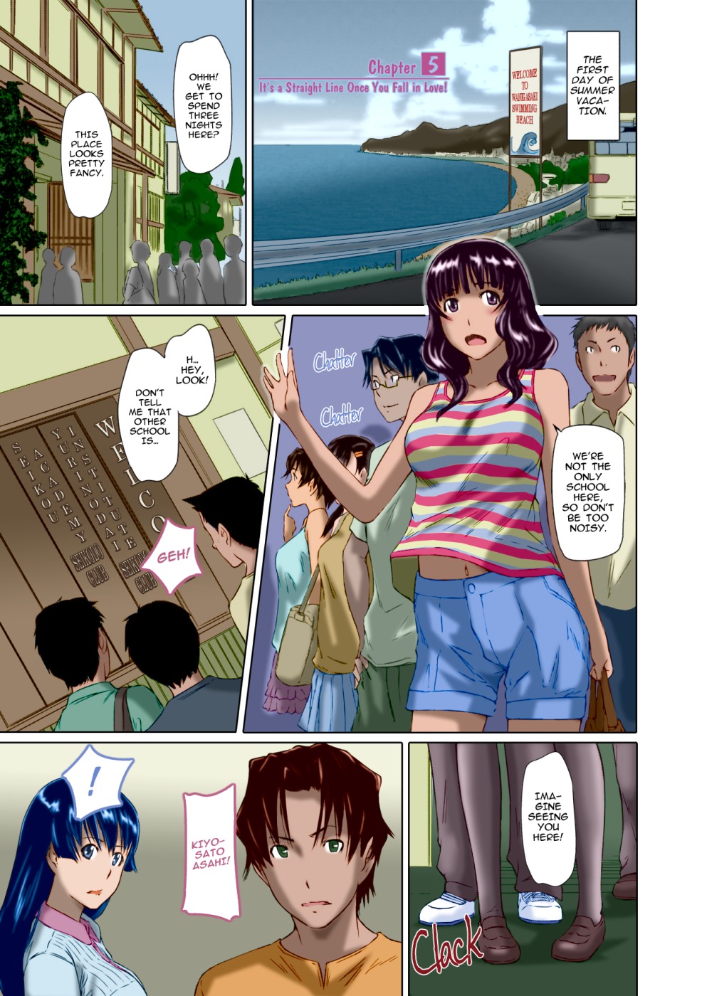 Straight Line to Love Ch.4