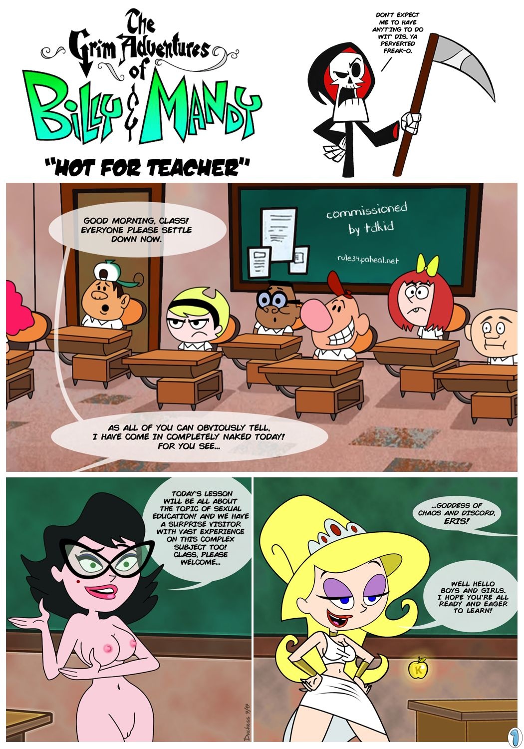 Billy and Mandy- Hot For Teacher