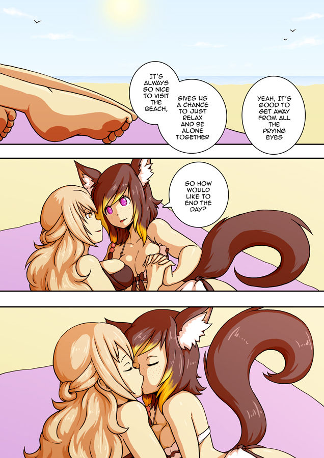Sam and Serenity At The Beach- DMXwoops