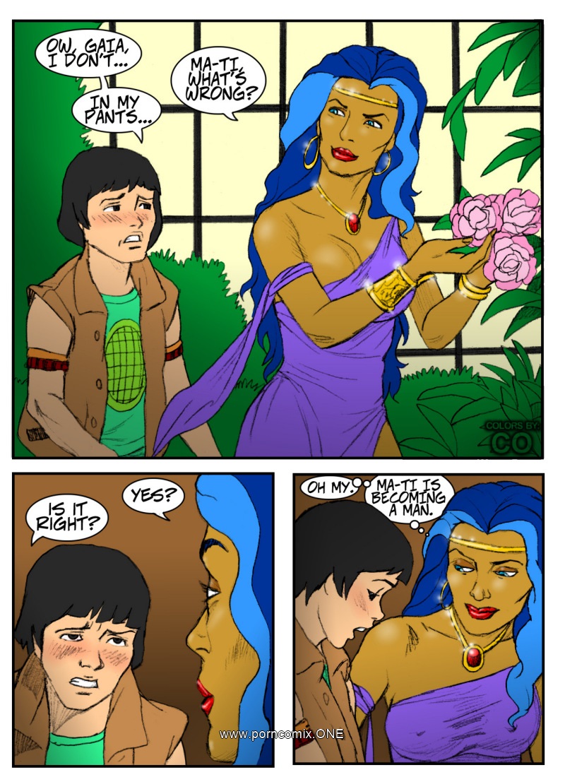 Mom Son- Captain Planet Cumix