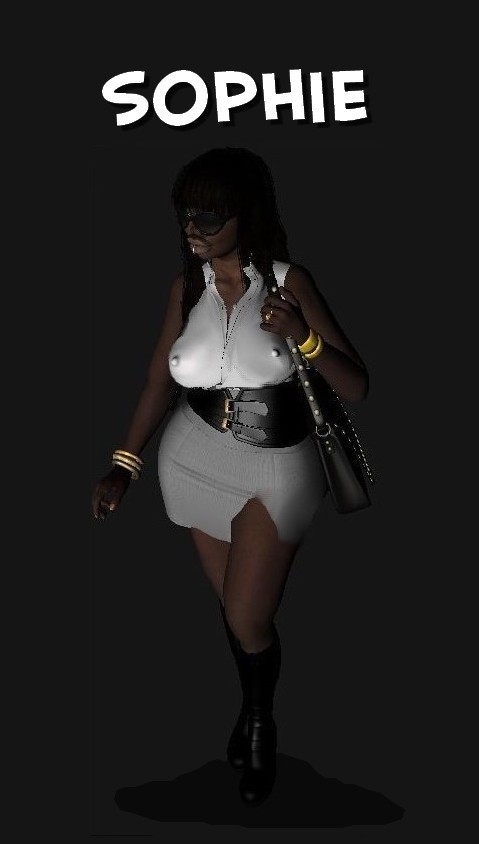 Sophie -Ebony School Slut