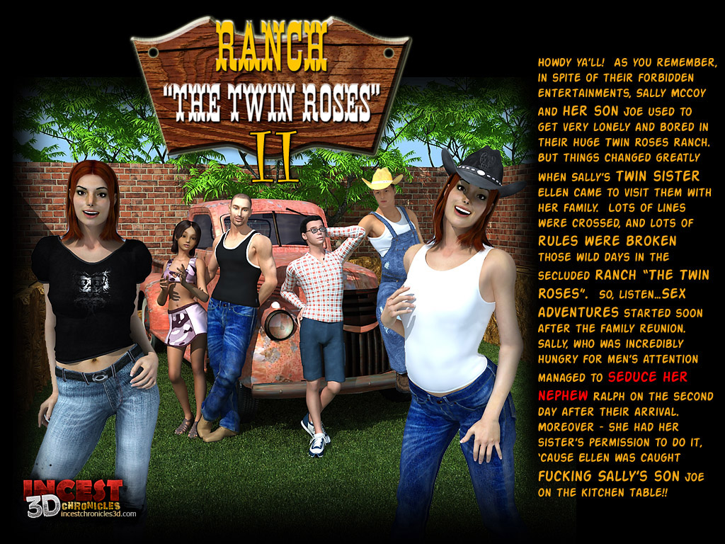 Inzest3DChronicles- Ranch The Twin Roses. Part 2