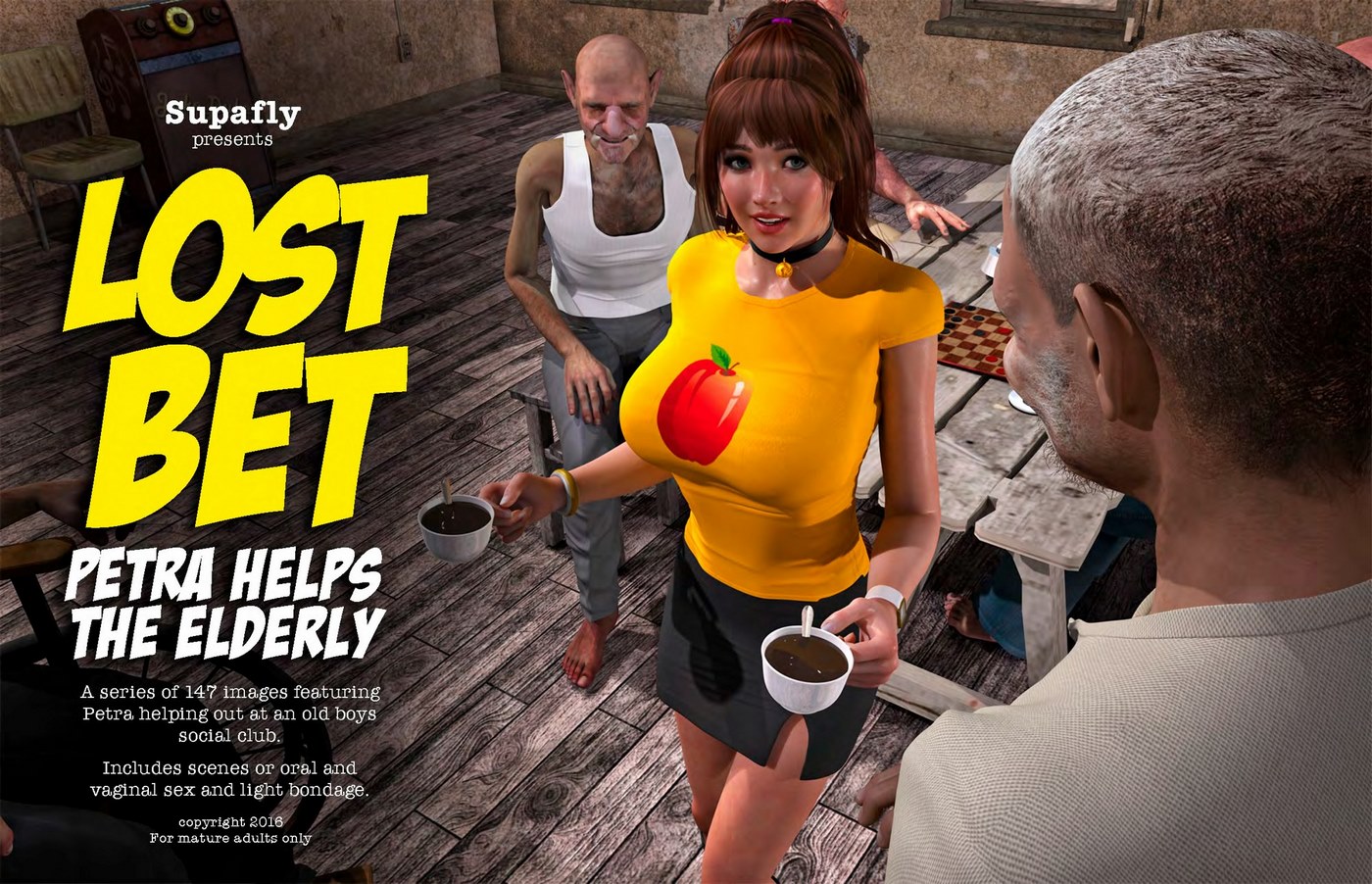 Lost Bet – Petra Helps The Elderly