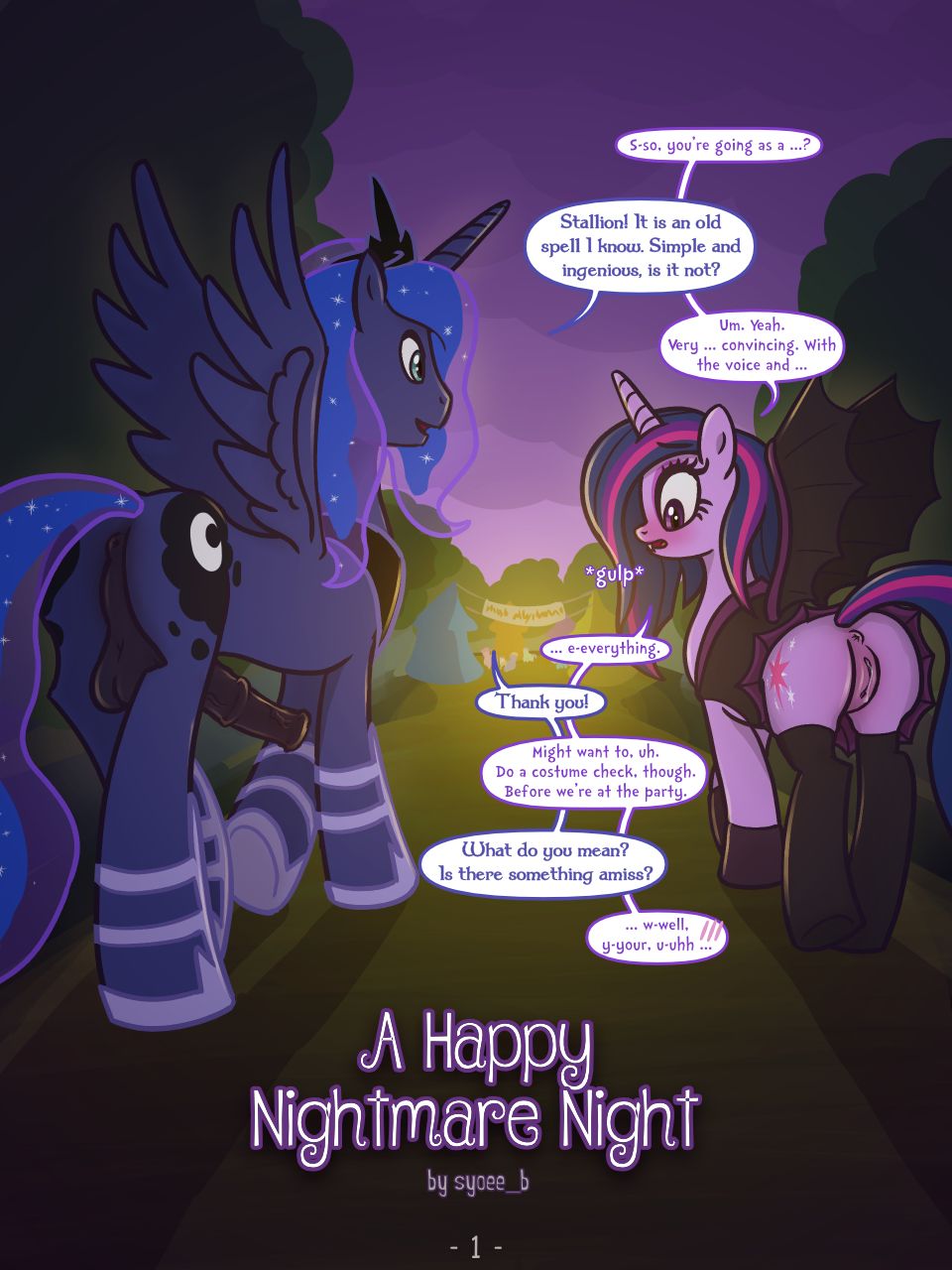 A Happy Nightmare Night- syoeeb