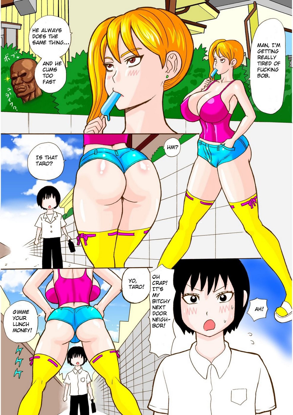 The Bitch Next Door- Hentai