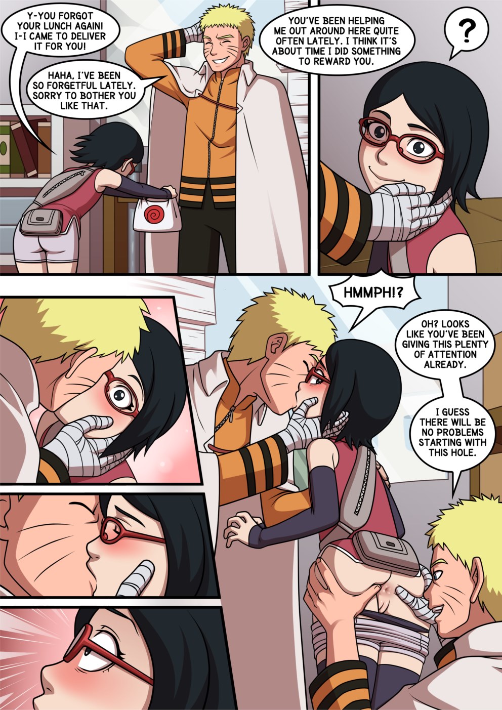 Naruto x Sarada- Colors