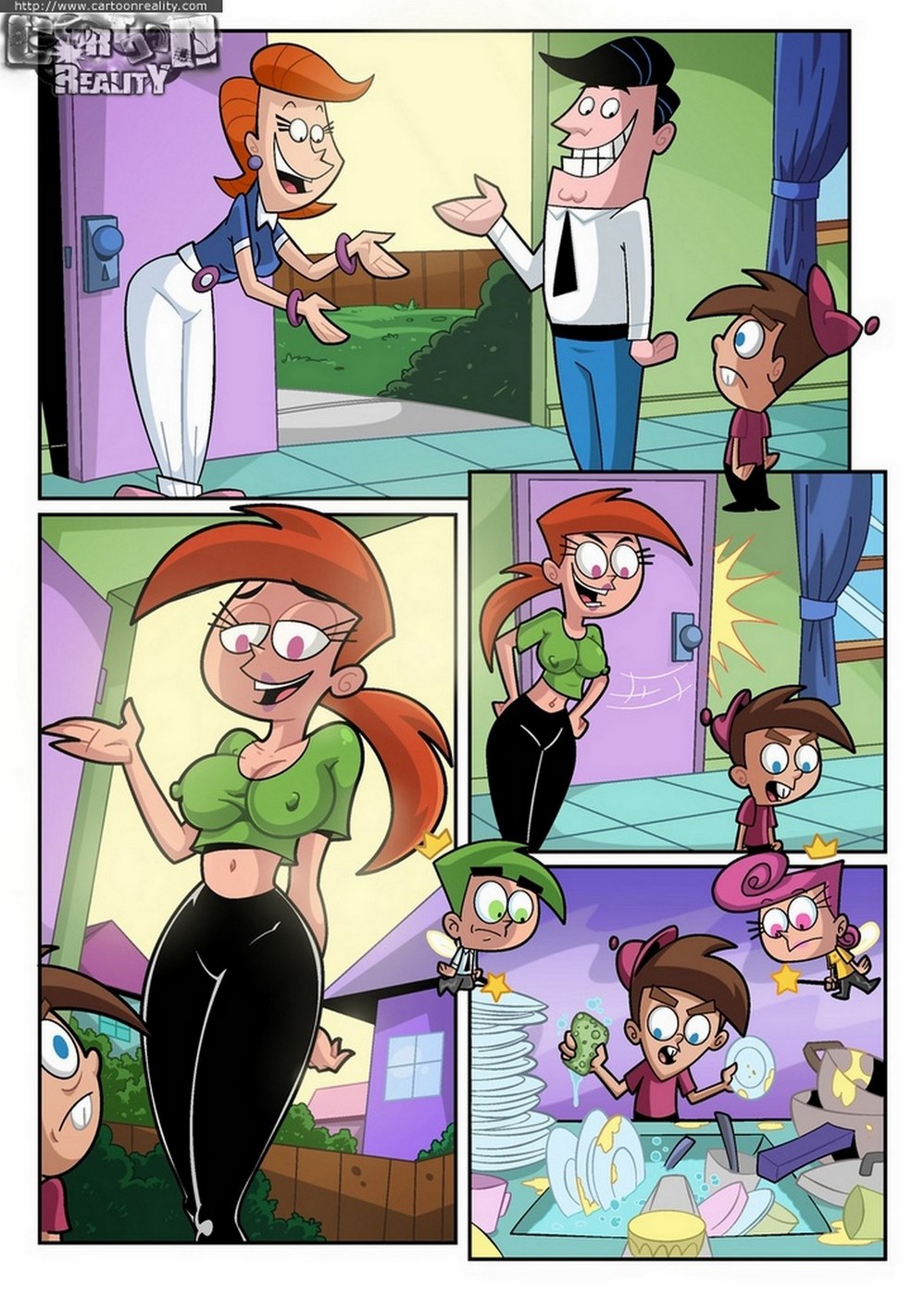 FOP- Pushed Around, Cartoon Reality