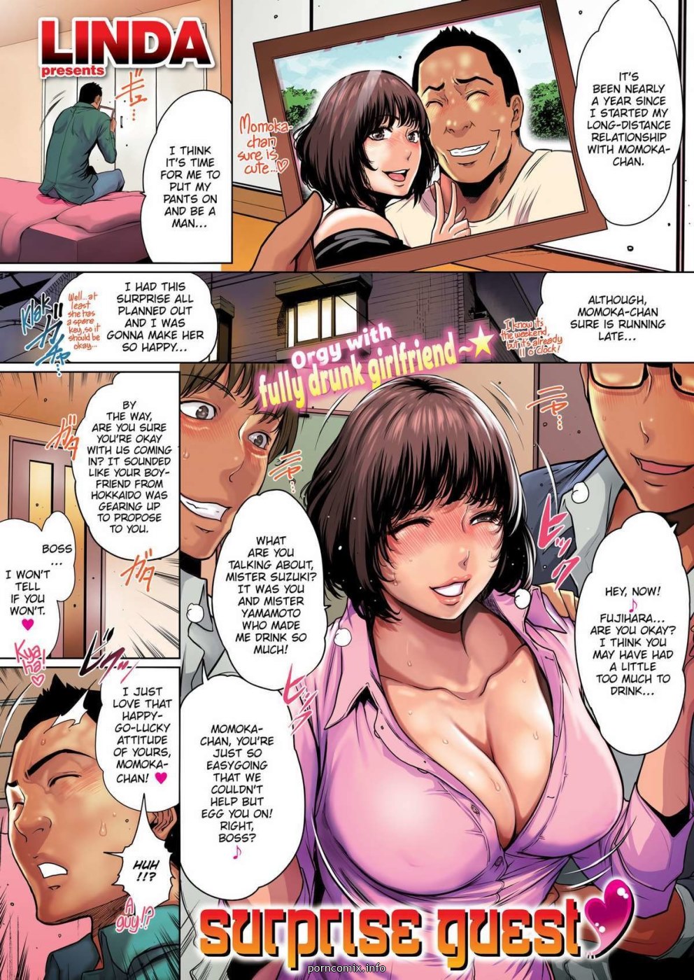 Orgy With Drunk Girlfriend