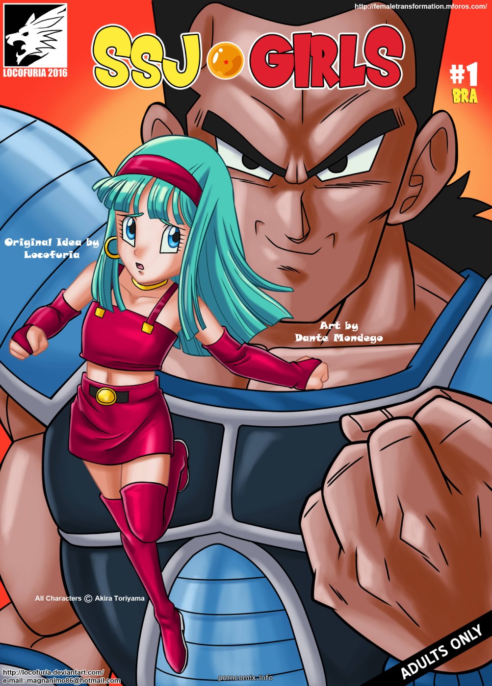 Locofuria – SSJ Girls Bra- DBZ