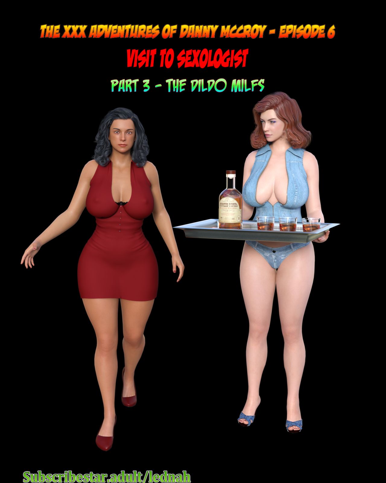 The XXX Adventures of Danny McCroy Ep.6 – “The dildo MILFs” – Lednah