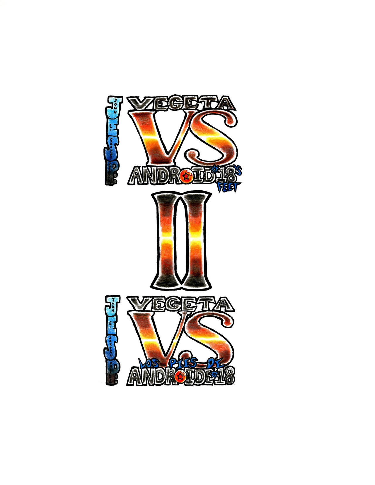 Dragon Ball Z – Vegeta VS Android 18’s Feet