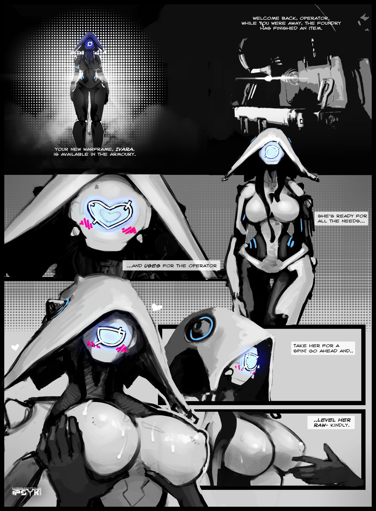 Ivara x Operator- Psk323 (Warframe)