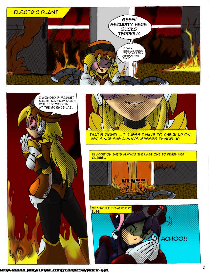 Rock-Gal #5 – Megaman by VCampan