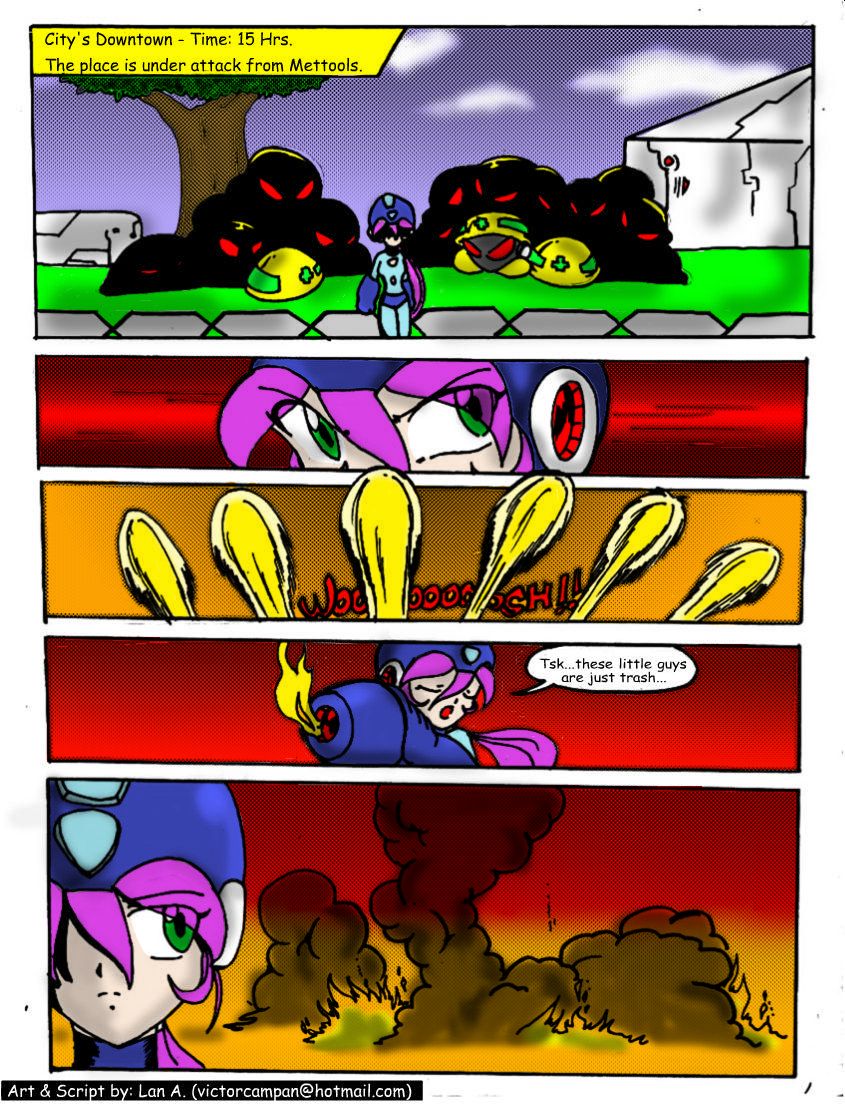 Rock-Gal Part 2 & 3 (Megaman) by VCampan