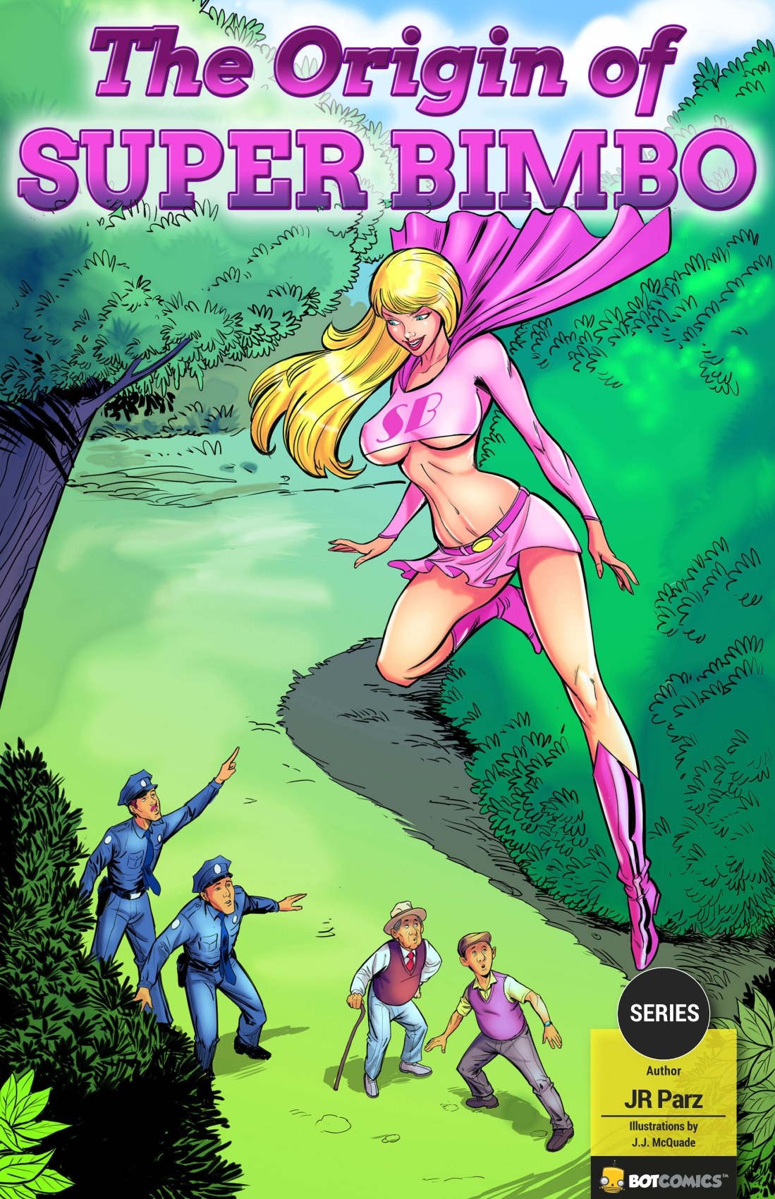 The Origin of Super Bimbo by BotComics