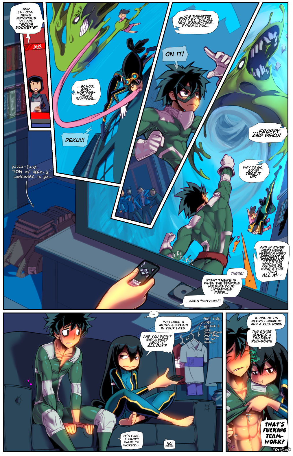 Teamwork – My Hero Academia (Fred Perry)