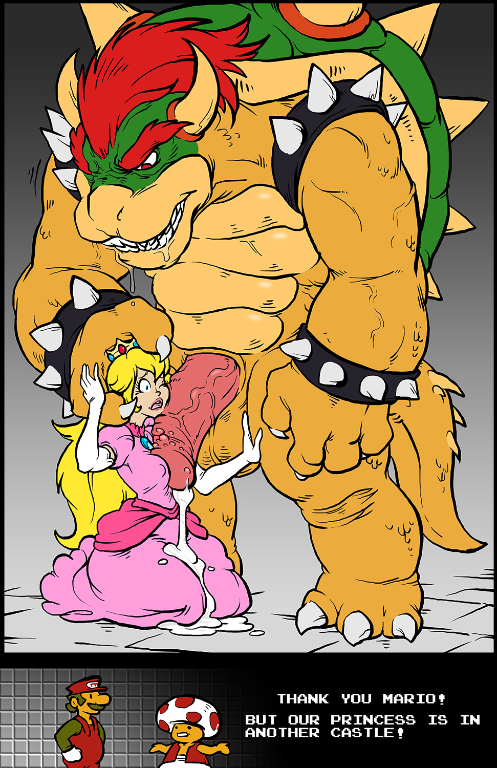 Peachy Scenes (Super Mario Bros.) by Sparrow