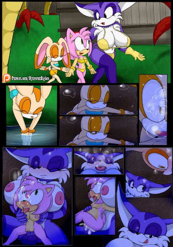 Unexpected Orgy Pool (Sonic The Hedgehog)
