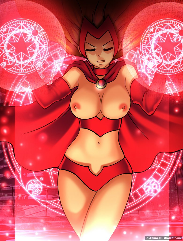 Blue Lantern & Scarlet Witch – Xmen